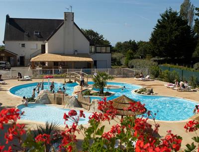 Wasserfläche von Camping Kost Ar Moor in Fouesnant - Les Glénan.