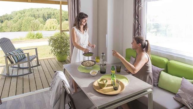 Campingplatz in Fouesnant - Vermietung von Mobilheimen