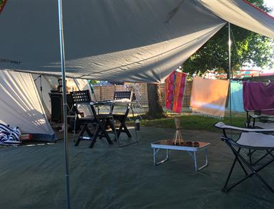  Stellplatz des Campingplatzes KostAr Moor Fouesnant