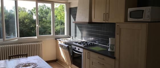 küche ferienwohnung - camping kost ar moor - Camping Kost Ar Moor - Fouesnant