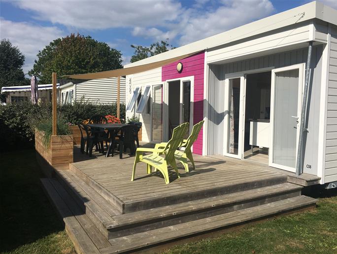 Mobilheim Déclik Riviera Camping Kost ar Moor