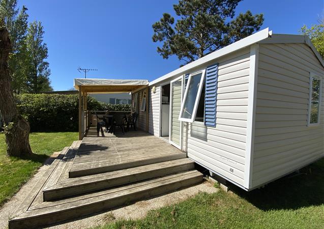Mobilheim für Familien auf dem Campingplatz Kost Ar Moor in Fouesnant zu vermieten