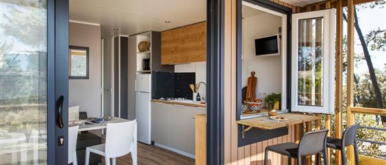 Panorama Cottage Mobilheim mieten Premium Camping Kost Ar Moor Fouesnant Bretagne - Camping Kost Ar Moor - Fouesnant