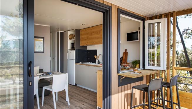 Panorama Cottage Mobilheim mieten Premium Camping Kost Ar Moor Fouesnant Bretagne - Camping Kost Ar Moor - Fouesnant