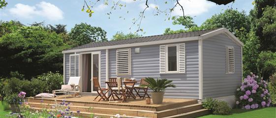 Mobilheim Cottage zu vermieten 3 Schlafzimmer Whirlpool Spa Campingplatz Kost Ar Moor Fouesnant Bretagne - Camping Kost Ar Moor - Fouesnant
