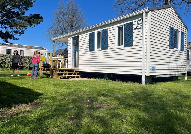 Mobilheim Pacifique zu vermieten auf dem Campingplatz KostArMor in Fouesnant