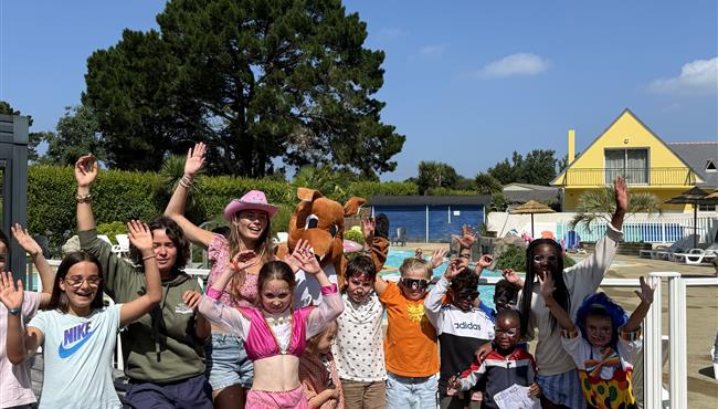 Kinderclub in Fouesnant - Campingplatz Kost Ar Moor