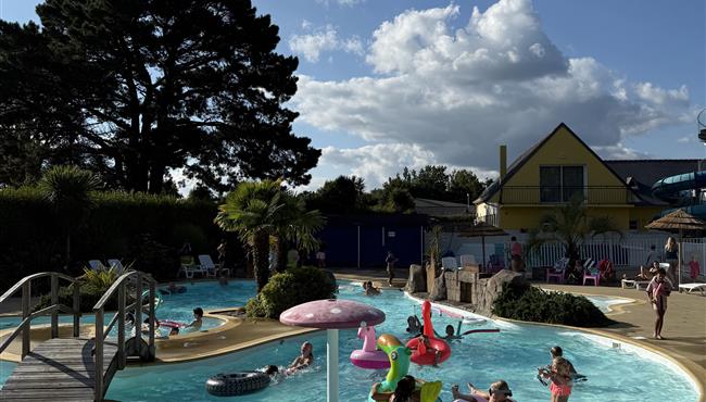 Wasserfläche von Camping Kost Ar Moor in Fouesnant - Les Glénan.