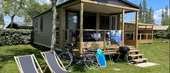 Panorama Cottage Mobilheim mieten Premium Camping Kost Ar Moor Fouesnant Bretagne - Camping Kost Ar Moor - Fouesnant