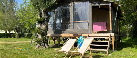 Ungewöhnliche Unterkünfte in der Bretagne - Camping Kost Ar Moor - Fouesnant