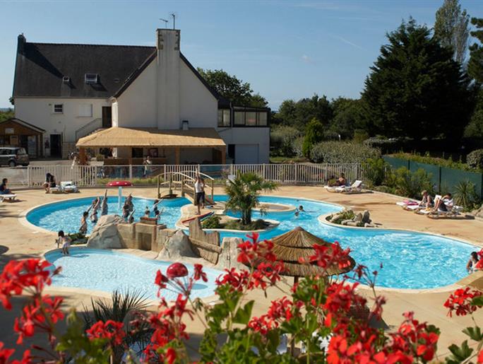 Wasserfläche von Camping Kost Ar Moor in Fouesnant - Les Glénan.
