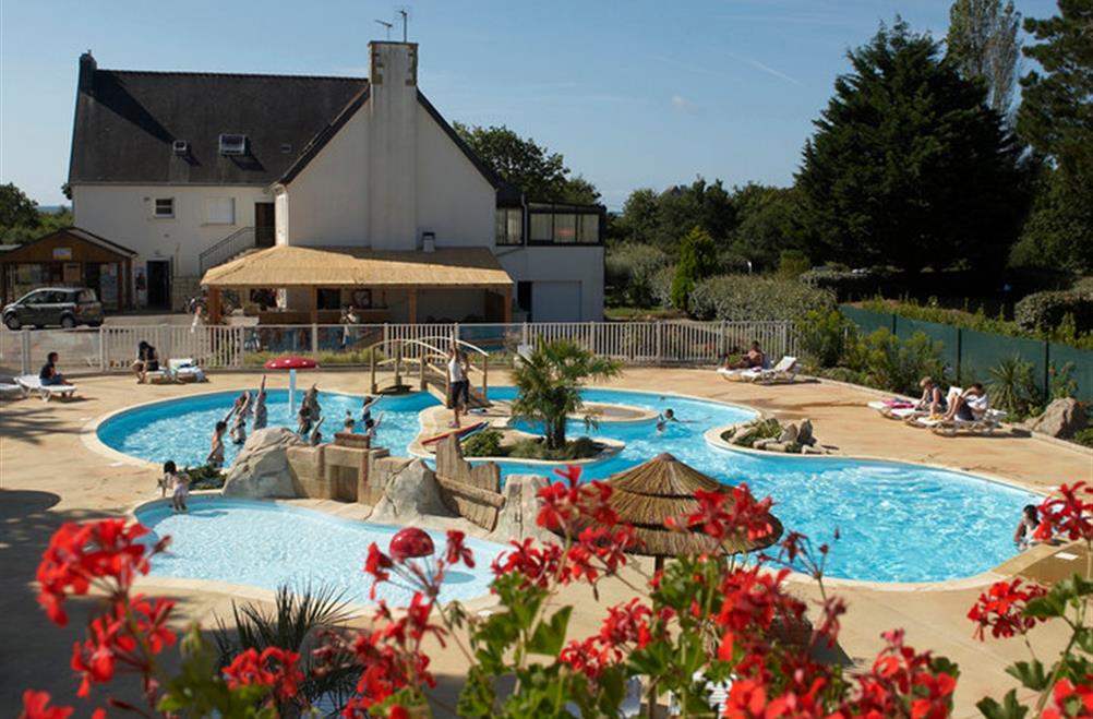 Wasserfläche von Camping Kost Ar Moor in Fouesnant - Les Glénan.