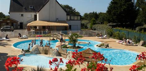 Wasserfläche von Camping Kost Ar Moor in Fouesnant - Les Glénan. - Camping Kost Ar Moor - Fouesnant
