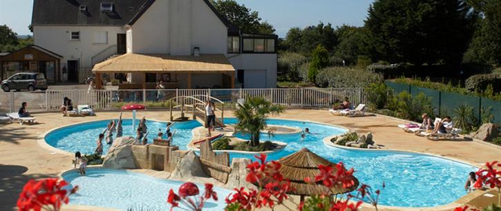 Wasserfläche von Camping Kost Ar Moor in Fouesnant - Les Glénan.