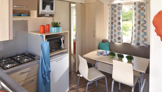 Ferienvermietung auf dem Campingplatz KostAr Mor in Fouesnant