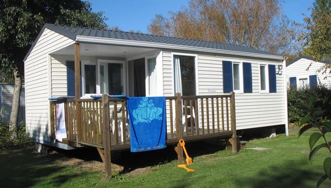  Mobilheim Pacifique zu vermieten auf dem Campingplatz Kost Ar Moor in Fouesnant