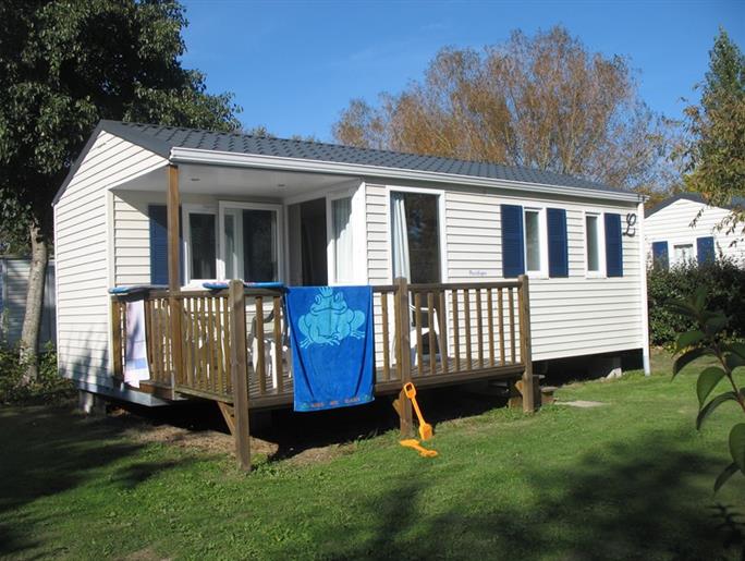 Mobilheim Pacifique zu vermieten auf dem Campingplatz Kost Ar Moor in Fouesnant