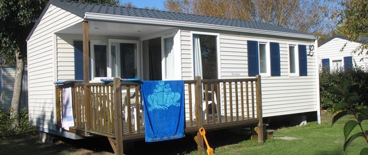  Mobilheim Pacifique zu vermieten auf dem Campingplatz Kost Ar Moor in Fouesnant