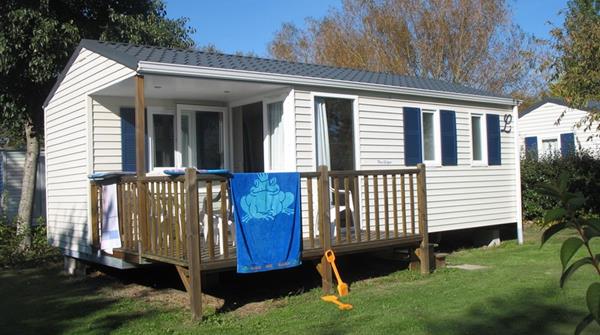 Mobilheim Pacifique zu vermieten auf dem Campingplatz Kost Ar Moor in Fouesnant