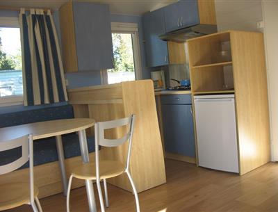 Mobilheim Pacifique zu vermieten auf dem Campingplatz Kost Ar Mor in Fouesnant