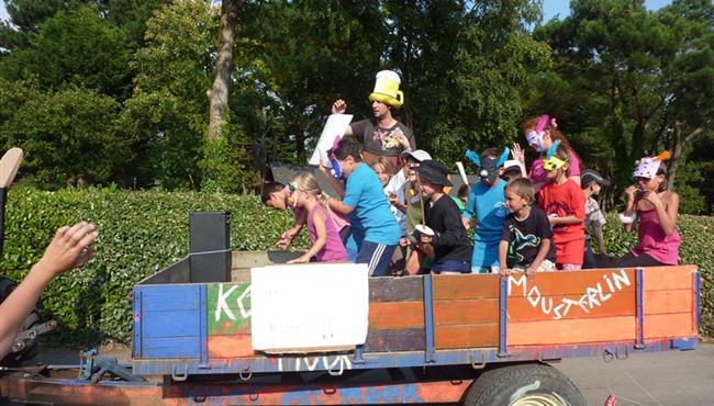Der Kinderclub des Campingplatzes KostArMoor Fouesnant