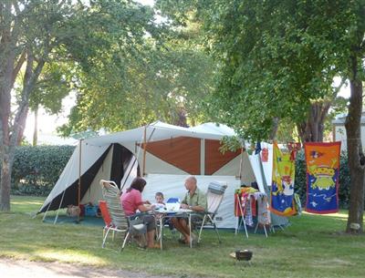  Stellplatz des Campingplatzes Kost Ar Mor Fouesnant