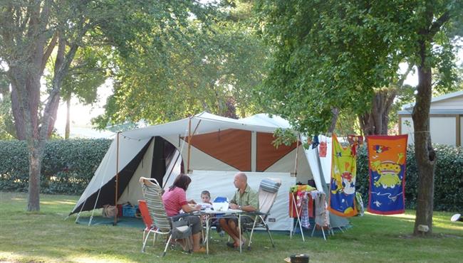  Stellplatz des Campingplatzes Kost Ar Mor Fouesnant