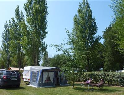  Stellplatz des Campingplatzes Kost Ar Moor Fouesnant