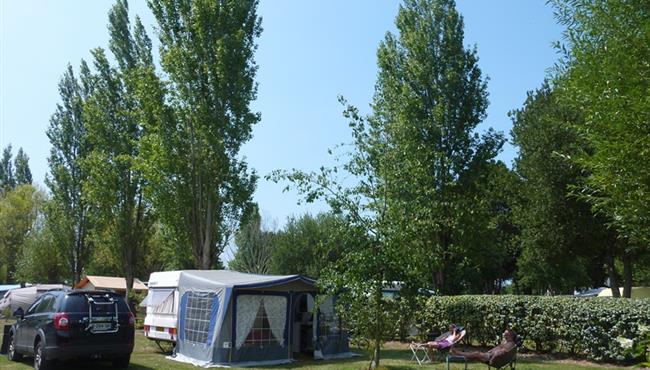  Stellplatz des Campingplatzes Kost Ar Moor Fouesnant