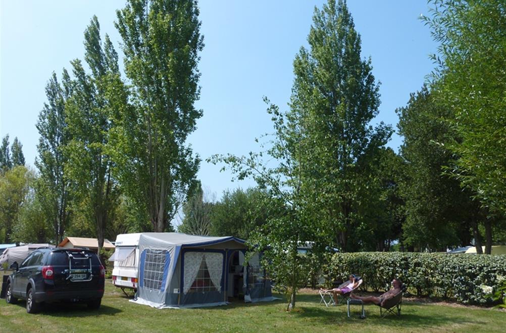  Stellplatz des Campingplatzes Kost Ar Moor Fouesnant