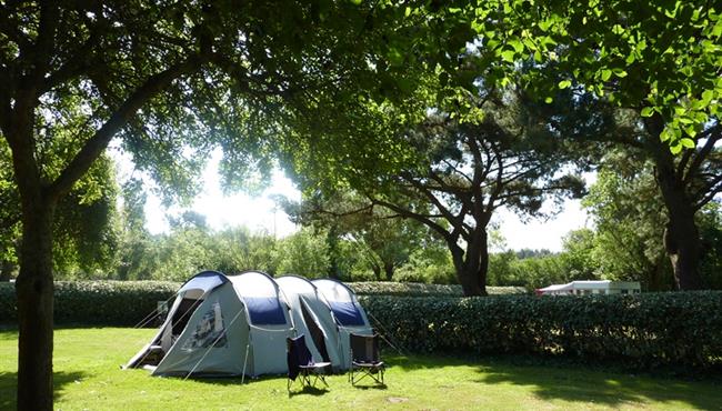  Stellplatz des Campingplatzes KostArMor Fouesnant