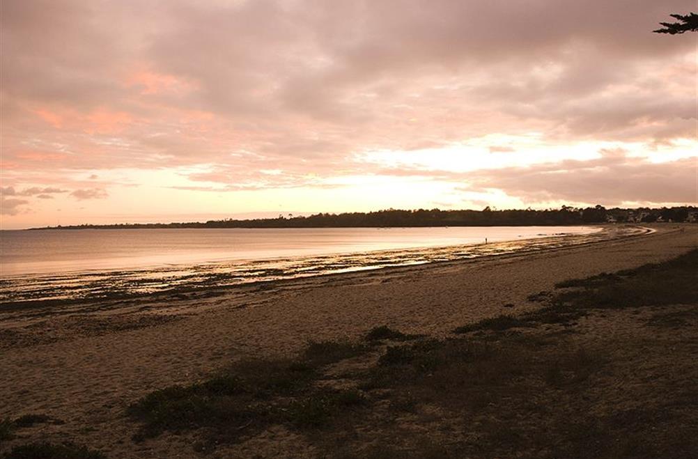  Cap-Coz Strand in der Nähe des Campingplatzes Kost Ar Moor Fouesnant
