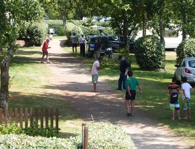 Petanque-Turniere auf dem Campingplatz Kost Ar Moor in Fouesnant