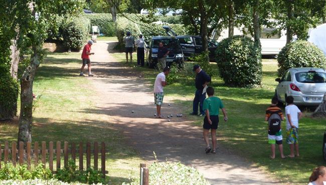 Petanque-Turniere auf dem Campingplatz Kost Ar Moor in Fouesnant