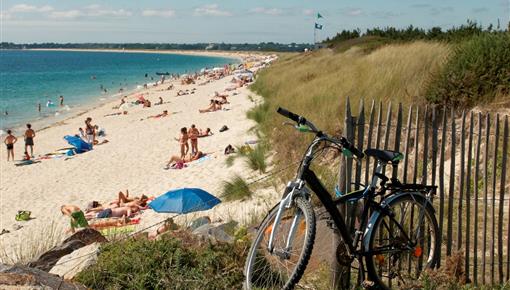  Entspannen am Mousterlin Strand auf dem Campingplatz Kost-Ar-Moor - Camping Kost Ar Moor - Fouesnant