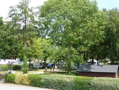  Stellplatz des Campingplatzes Kost Ar Moor Fouesnant