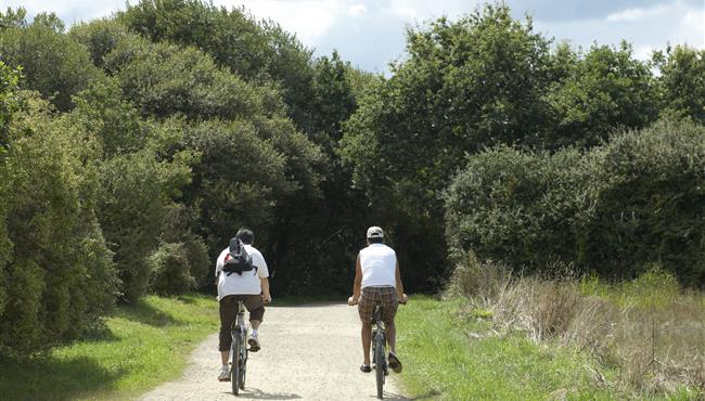 Auf dem Campingplatz kost-ar-moor entstanden 120 km Wanderwege