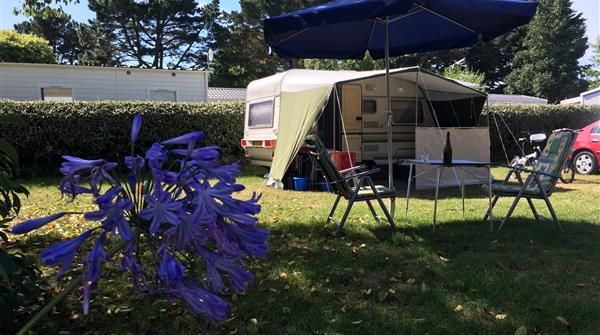  Stellplatz des Campingplatzes Kost Ar Moor Fouesnant