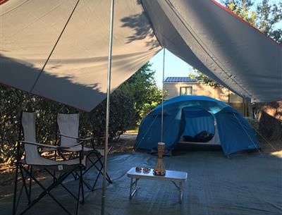  Stellplatz des Campingplatzes KostArMor Fouesnant
