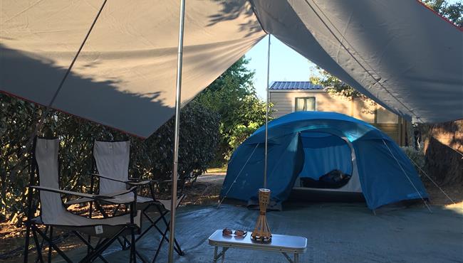  Stellplatz des Campingplatzes KostArMor Fouesnant