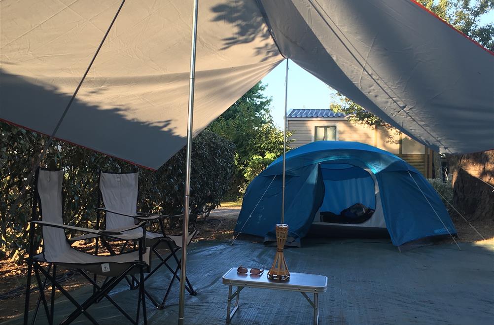  Stellplatz des Campingplatzes KostArMor Fouesnant