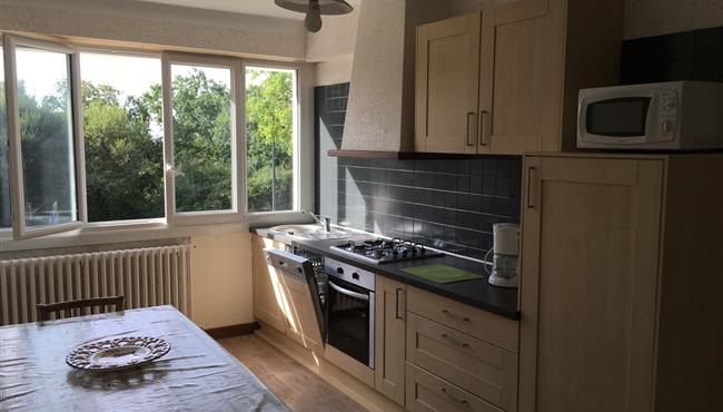  küche ferienwohnung - camping kost ar moor