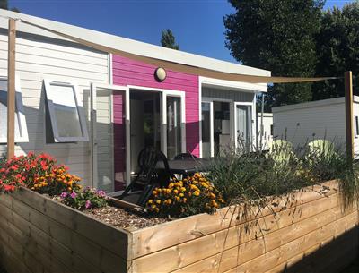 Mobilheim Déclik Riviera Camping Kost ar Moor Fouesnant