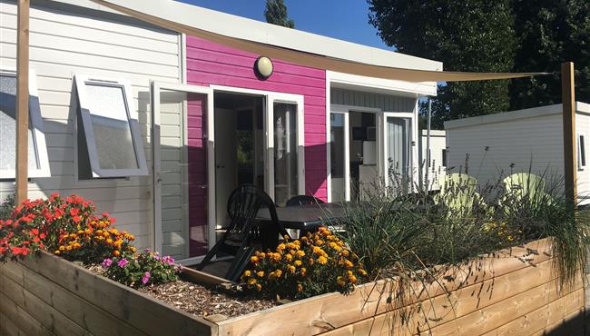 Mobilheim Déclik Riviera Camping Kost ar Moor Fouesnant