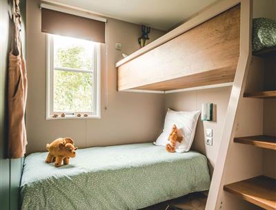 Mobilheim Cottage zu vermieten 3 Schlafzimmer Whirlpool Spa Campingplatz Kost Ar Moor Fouesnant Bretagne