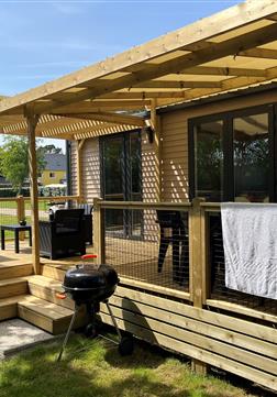 Hütte mobilheim zu vermieten premium gartenseite campingplatz Kost Ar Moor fouesnant bretagne - Camping Kost Ar Moor - Fouesnant
