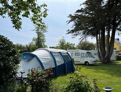  Stellplatz des Campingplatzes Kost Ar Moor Fouesnant