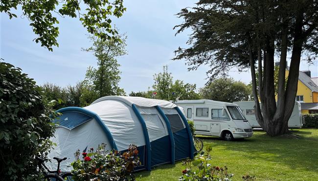  Stellplatz des Campingplatzes Kost Ar Moor Fouesnant