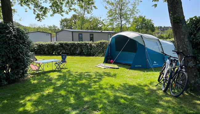  Stellplatz des Campingplatzes Kost Ar Moor Fouesnant
