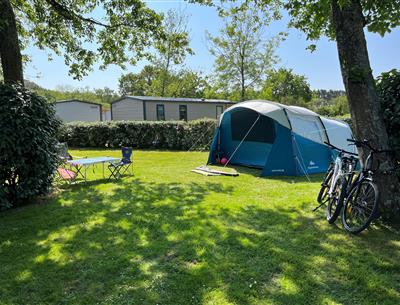  Stellplatz des Campingplatzes Kost Ar Moor Fouesnant